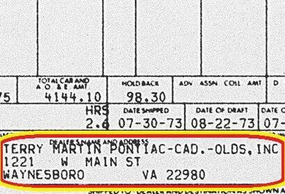 1973 Pontiac Trans Am