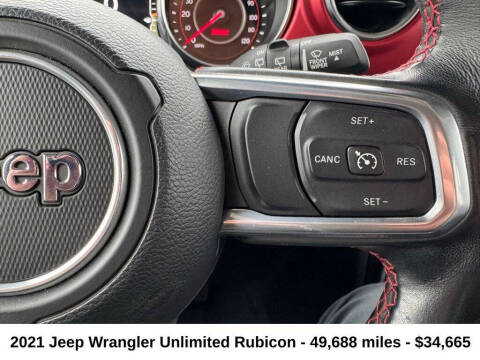 2021 Jeep Wrangler Unlimited Rubicon