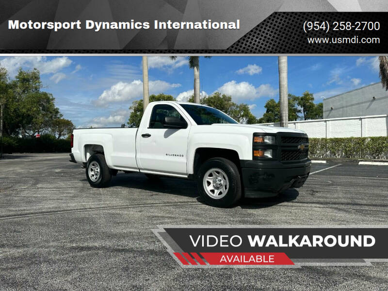 2015 Chevrolet Silverado 1500 for sale at Motorsport Dynamics International in Pompano Beach FL