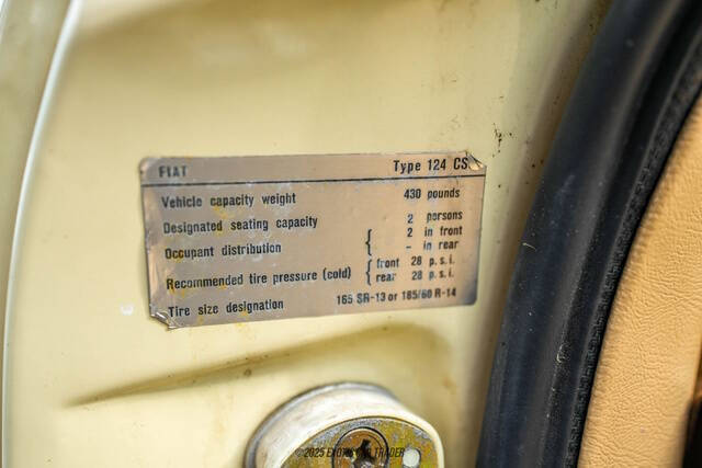 1982 FIAT 2000 Spider