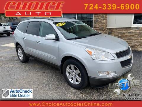 2012 Chevrolet Traverse for sale at CHOICE AUTO SALES in Murrysville PA