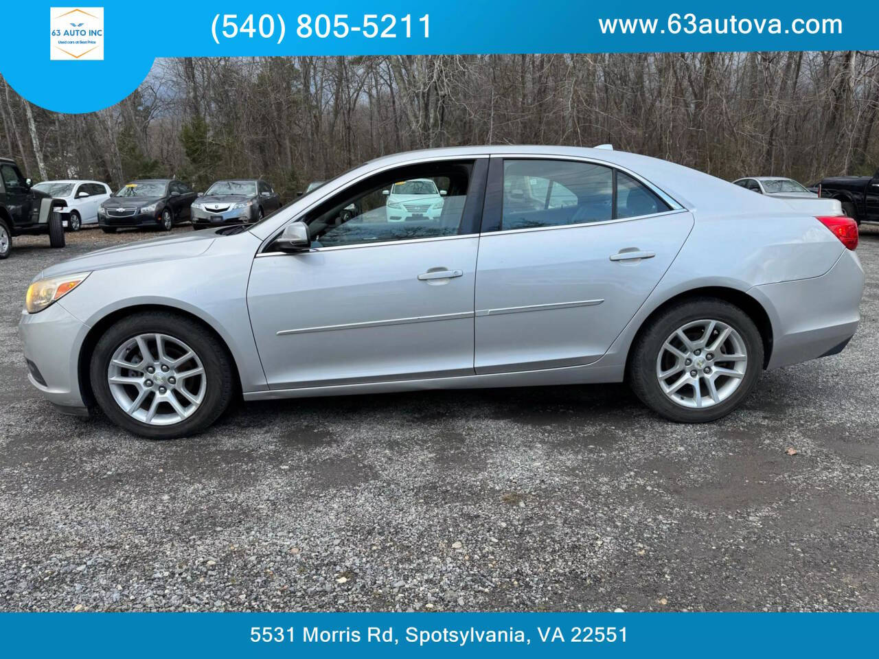 2014 Chevrolet Malibu for sale at 63 Auto Inc in Spotsylvania, VA