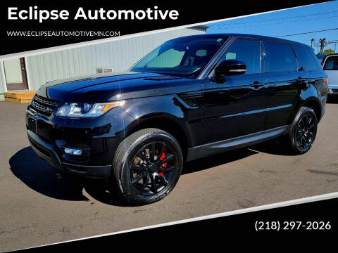 2015 Land Rover Range Rover Sport for sale at Eclipse Automotive in Brainerd MN