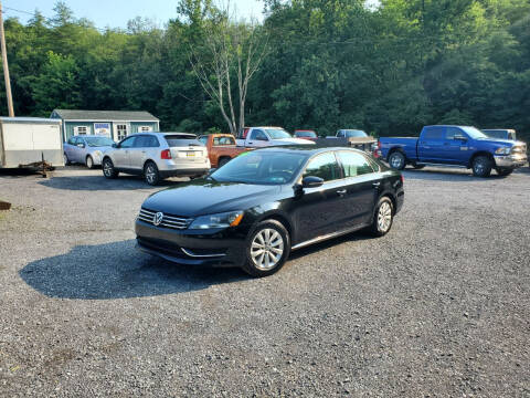 2012 Volkswagen Passat for sale at BALD EAGLE AUTO SALES LLC in Mifflinburg PA