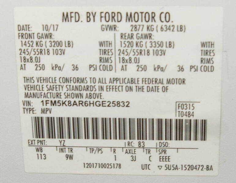 2017 Ford Explorer Police Interceptor Utility