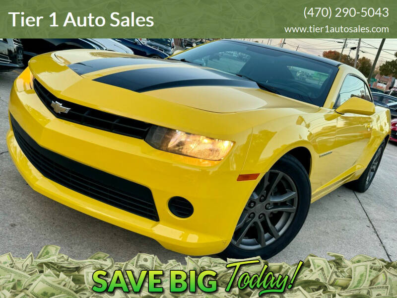 2014 Chevrolet Camaro for sale at Tier 1 Auto Sales in Gainesville GA