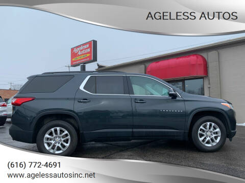 2021 Chevrolet Traverse for sale at Ageless Autos in Zeeland MI