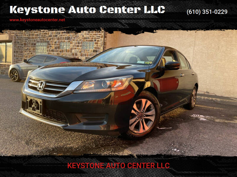 2014 Honda Accord for sale at Keystone Auto Center LLC in Allentown PA
