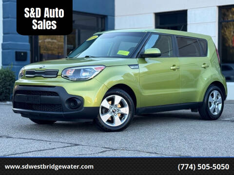 2019 Kia Soul for sale at S&D Auto Sales in West Bridgewater MA