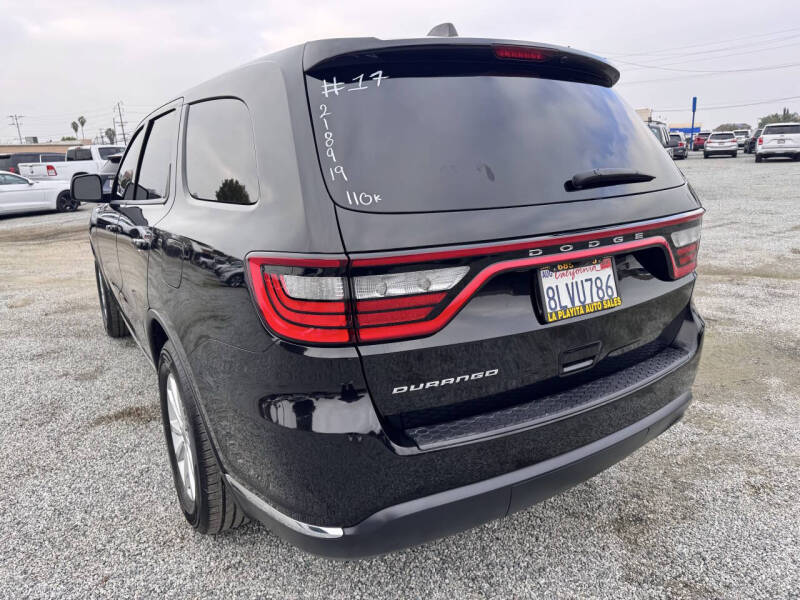 2019 Dodge Durango SXT