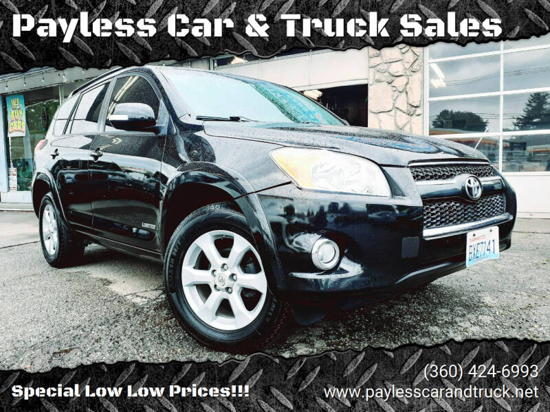 2011 Toyota RAV4 for sale at Payless Car & Truck Sales in Mount Vernon WA