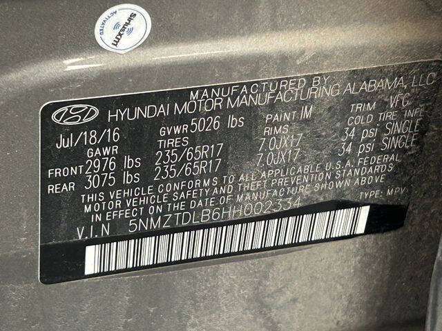 2017 Hyundai Santa Fe Sport 2.4L