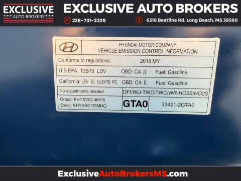 2019 Hyundai Santa Fe Ultimate 2.4L