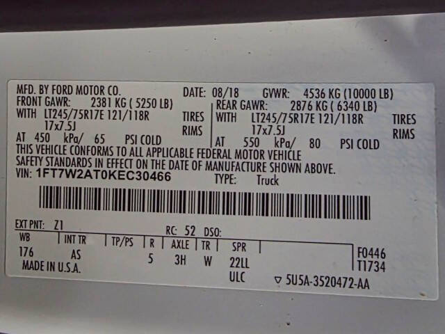 2019 Ford F-250 Super Duty