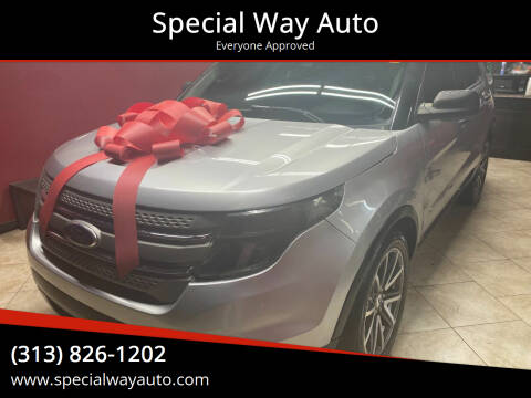 2014 Ford Explorer for sale at Special Way Auto in Hamtramck MI