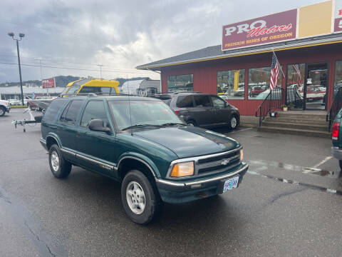 1997 Chevrolet Blazer for sale at Pro Motors in Roseburg OR