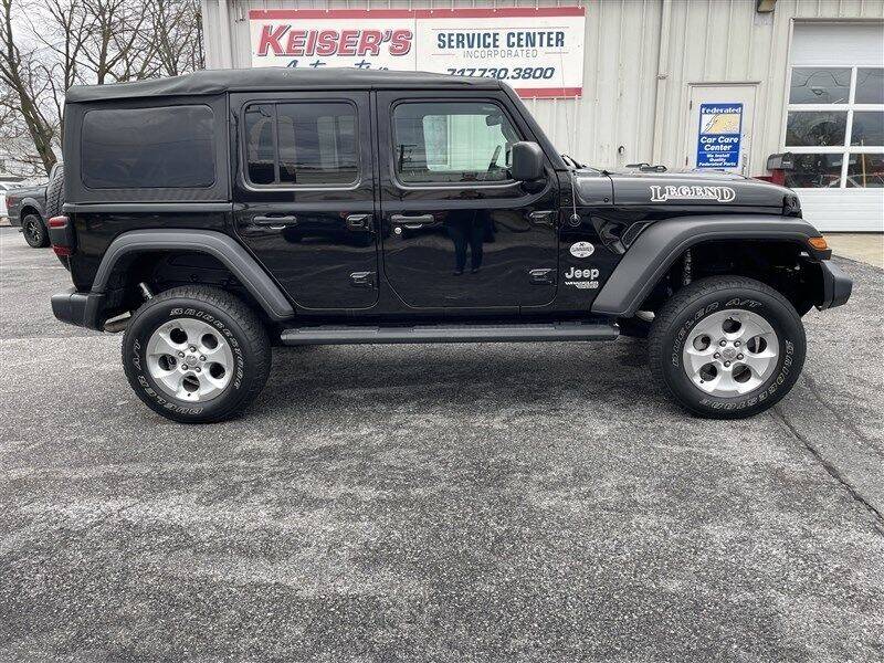 2020 Jeep Wrangler Unlimited for sale at Keisers Automotive in Camp Hill PA