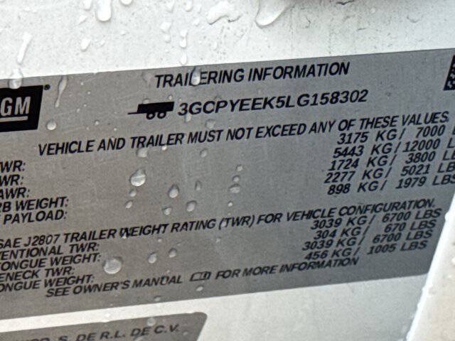 2020 Chevrolet Silverado 1500