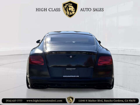 2016 Bentley Continental GT V8 S