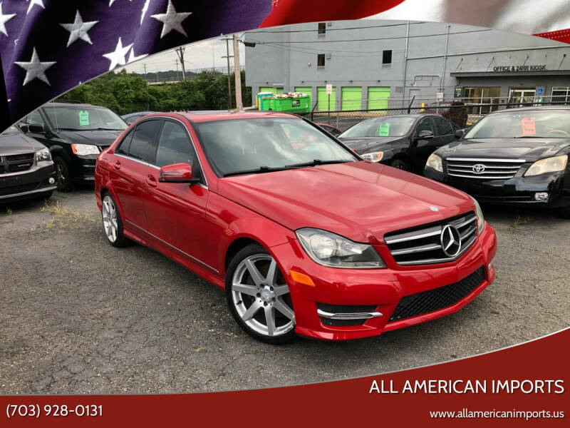 2014 Mercedes-Benz C-Class for sale at All American Imports in Alexandria VA