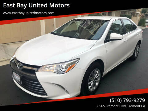 2016 Toyota Camry for sale at East Bay United Motors in Fremont CA