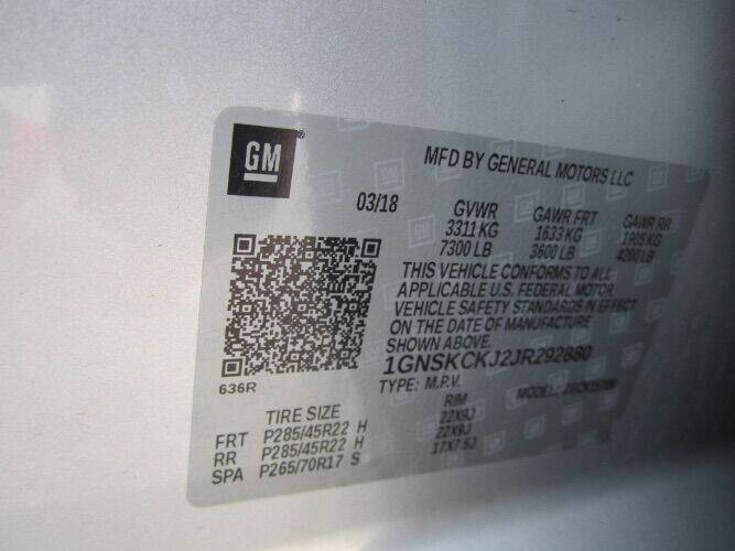 2018 Chevrolet Tahoe Premier