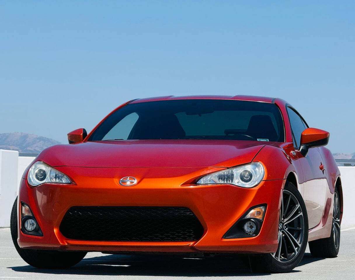 Orange 2016 Scion FR-S Base 2dr Coupe 6A 1