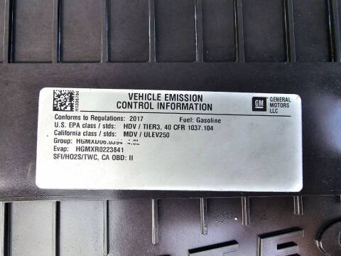 2017 Chevrolet Express 2500