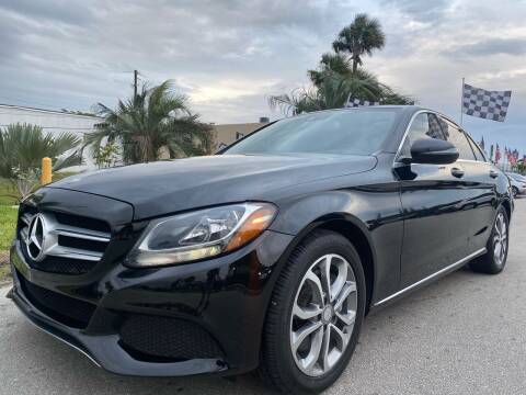 2017 Mercedes-Benz C-Class for sale at GCR MOTORSPORTS in Hollywood FL