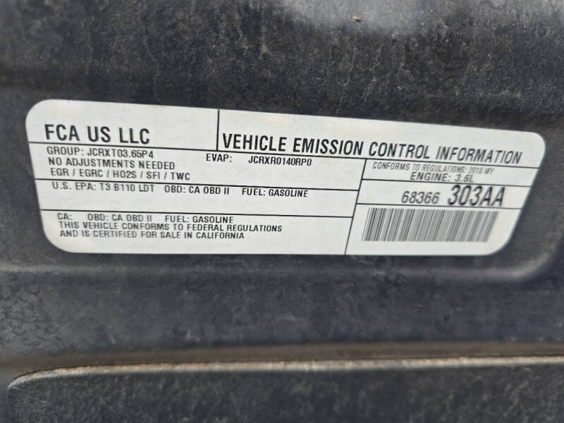 2018 Chrysler Pacifica Touring Plus