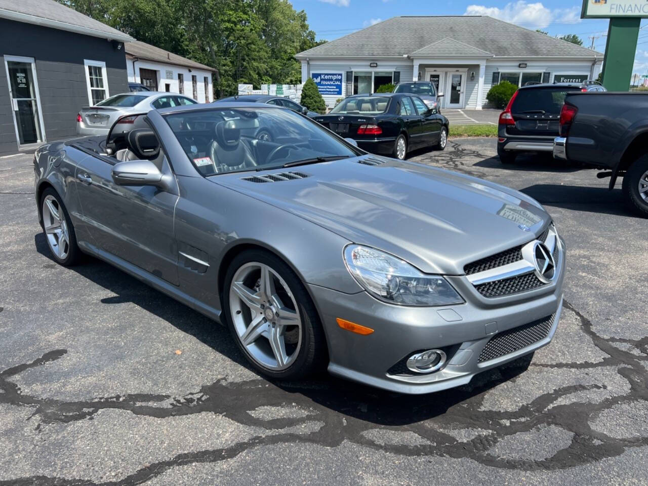 2012 Mercedes-Benz SL-Class for sale at James Motors Inc. in East Longmeadow, MA