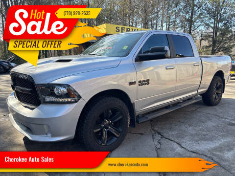 2017 RAM 1500 for sale at Cherokee Auto Sales in Acworth GA