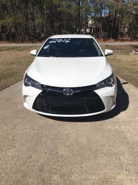 2016 Toyota Camry for sale at Sandhills Motor Sports LLC in Laurinburg NC