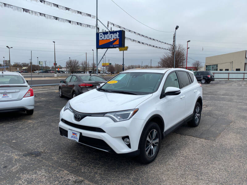 2018 Toyota RAV4 for sale at BUDGET CAR SALES in Amarillo TX