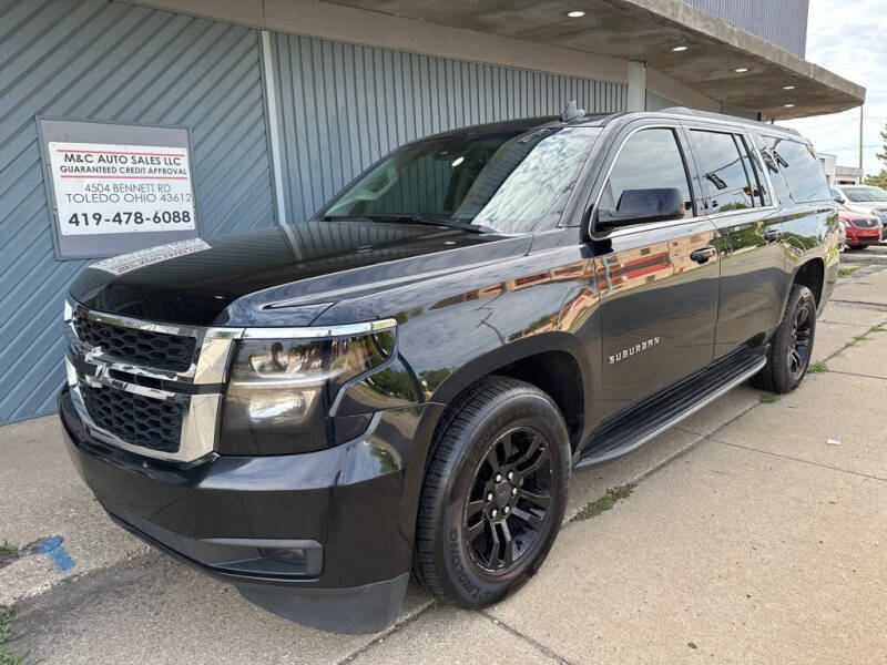 2017 Chevrolet Suburban for sale at M & C Auto Sales in Toledo OH