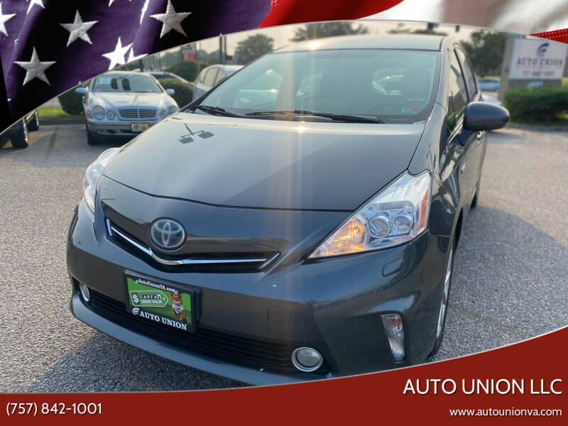 2014 Toyota Prius v for sale at Auto Union LLC in Virginia Beach VA