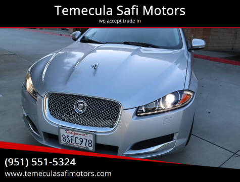 2013 Jaguar XF for sale at Temecula Safi Motors in Temecula CA