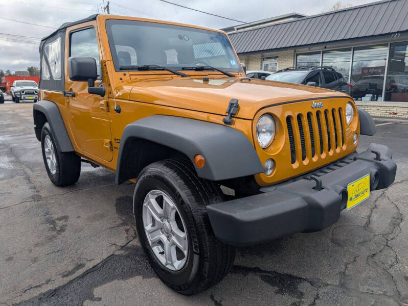 2014 Jeep Wrangler for sale at Reliable Auto LLC in Manchester NH