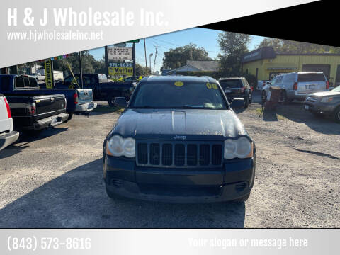 2008 Jeep Grand Cherokee for sale at H & J Wholesale Inc. in Charleston SC