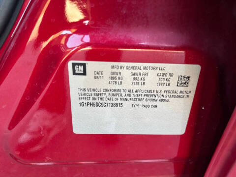 2012 Chevrolet Cruze LTZ