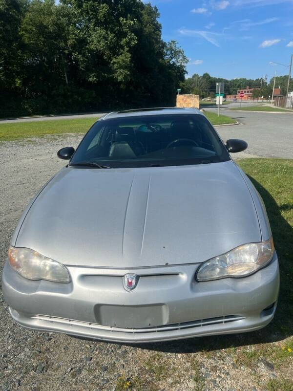 2001 Chevrolet Monte Carlo for sale at Simyo Auto Sales in Thomasville NC