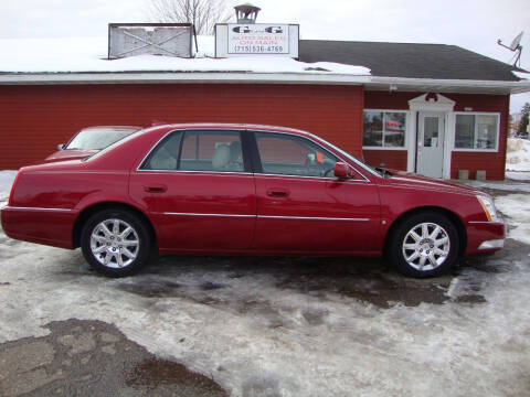 2009 Cadillac DTS for sale at G and G AUTO SALES in Merrill WI