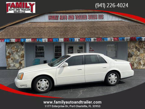2004 Cadillac DeVille for sale at Family Auto and Trailer Sales LLC in Port Charlotte FL