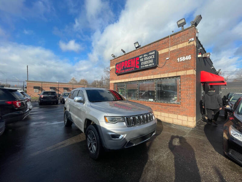 2017 Jeep Grand Cherokee for sale at Supreme Motor Groups in Detroit MI