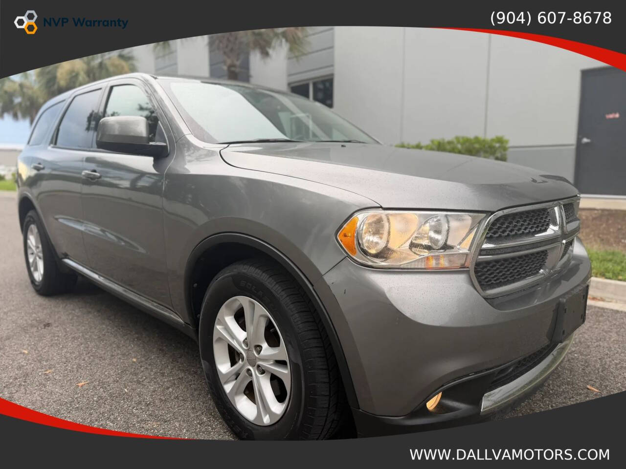 Gray 2012 Dodge Durango SXT SXT 4dr SUV 1