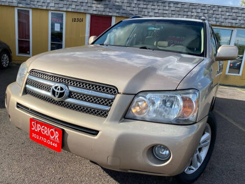2006 Toyota Highlander Hybrid for sale at Superior Auto Sales, LLC in Wheat Ridge CO
