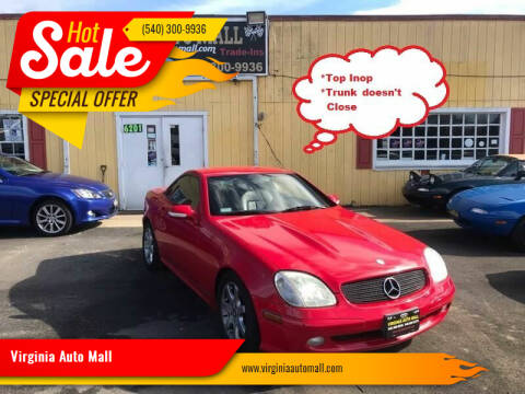 2003 Mercedes-Benz SLK for sale at Virginia Auto Mall in Woodford VA