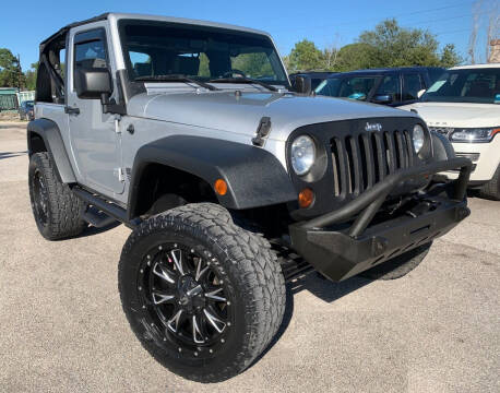 2010 Jeep Wrangler for sale at KAYALAR MOTORS in Houston TX