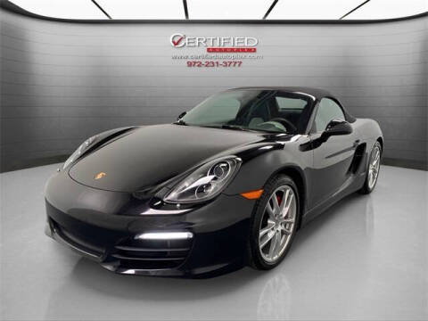 2014 Porsche Boxster for sale at CERTIFIED AUTOPLEX INC in Dallas TX