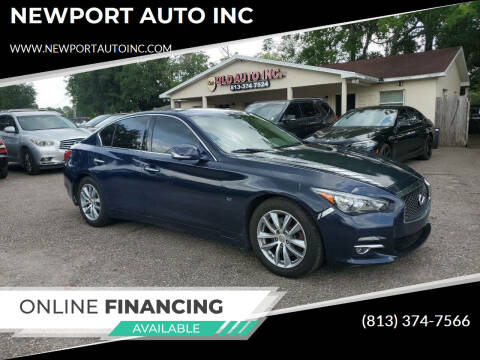 2015 Infiniti Q50 for sale at NEWPORT AUTO INC in Tampa FL